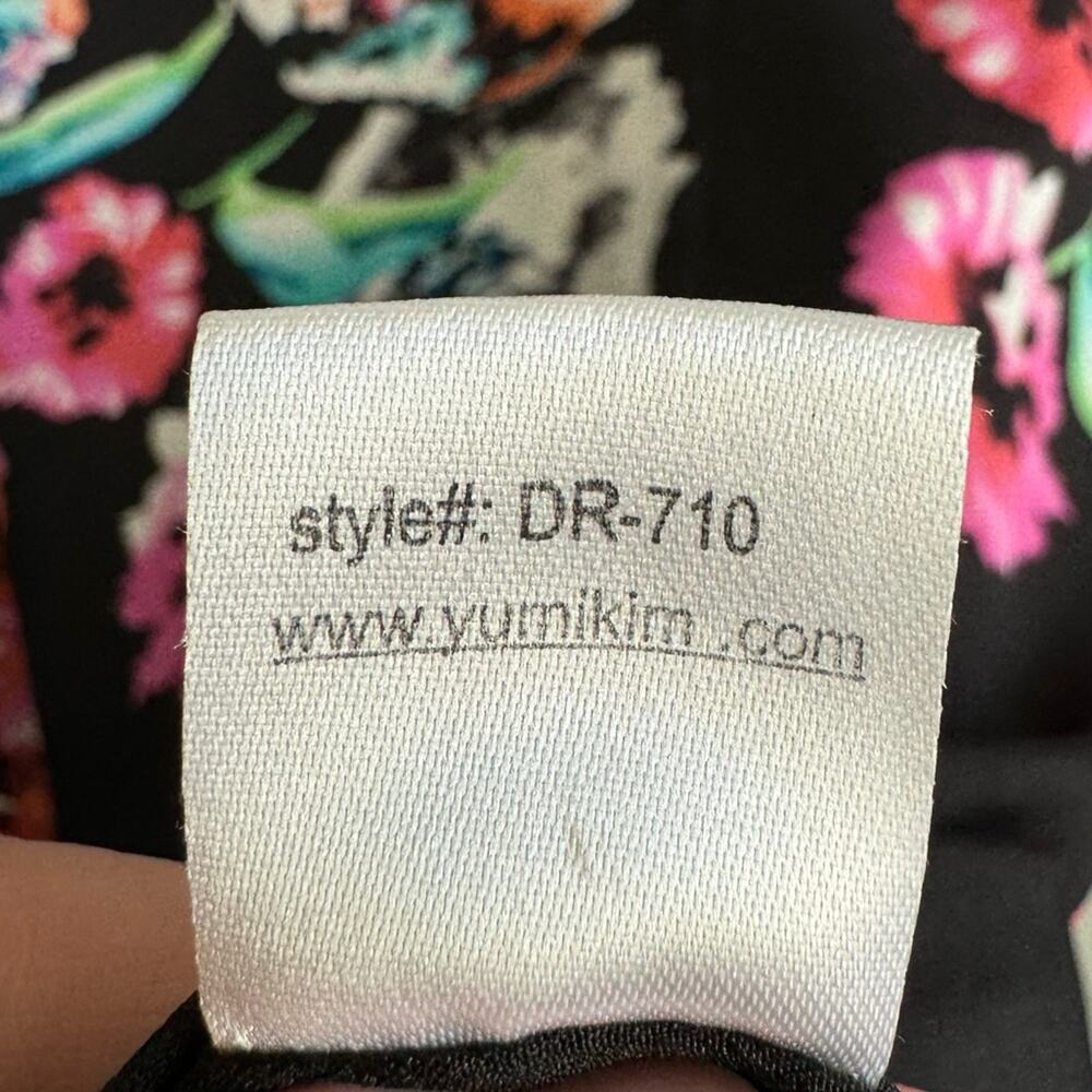 Yumi Kim Elana Mini Dress in Dark Floral Dreamer Print Size Medium - Picture 7 of 12